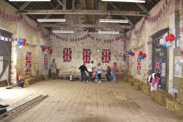 Barn in preparation